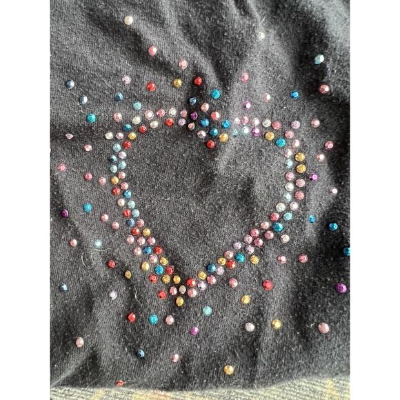 used GIRLS FREESTYLE DANSKIN BLACK LEOTARD BODYSUIT SIZE 4 5 - Picture 4 of 4